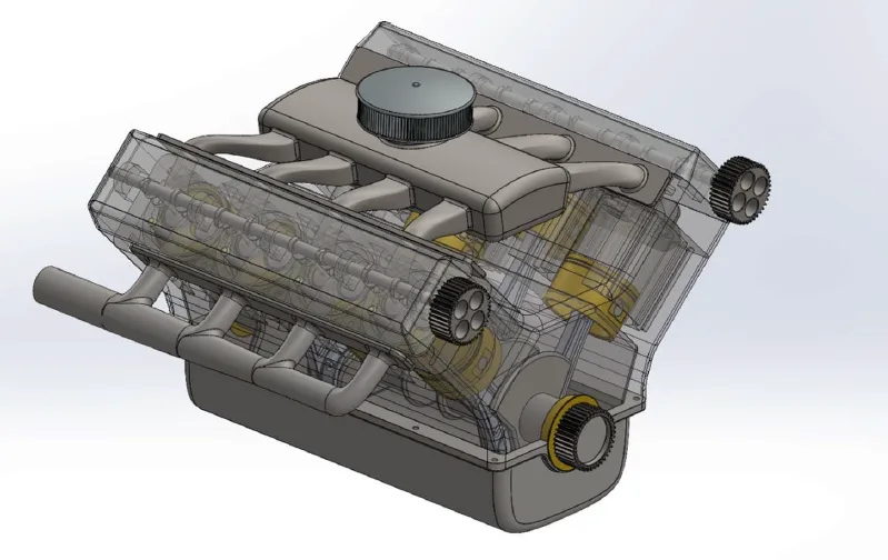 V8 Engine Failure Analysis & Redesign - Class Group Project