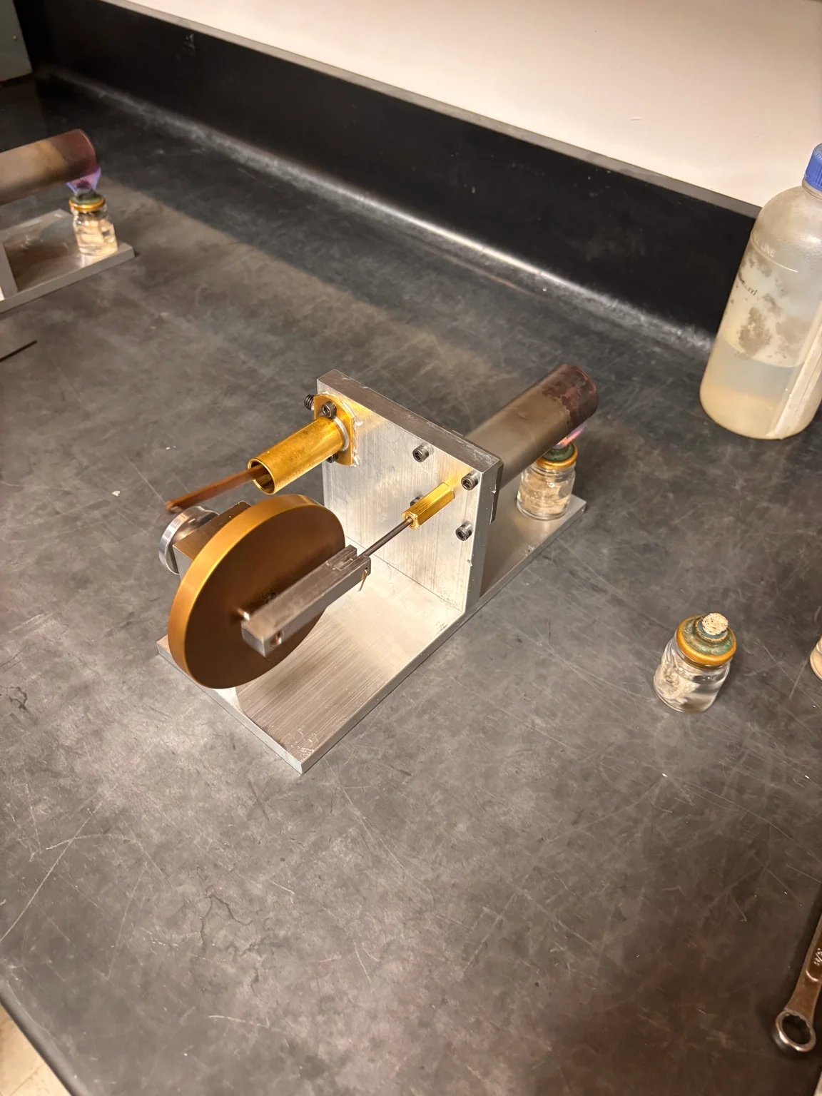 Stirling Engine Design, Fabrication & Assembly