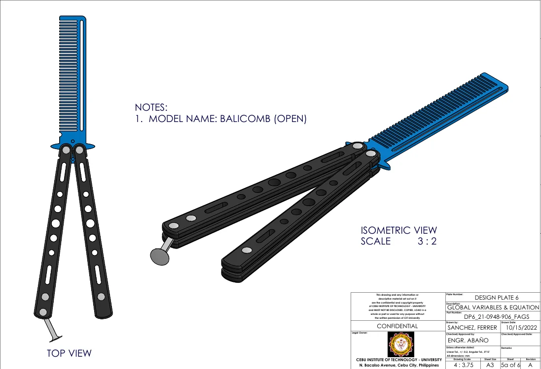 Balicomb Assembly Project OC