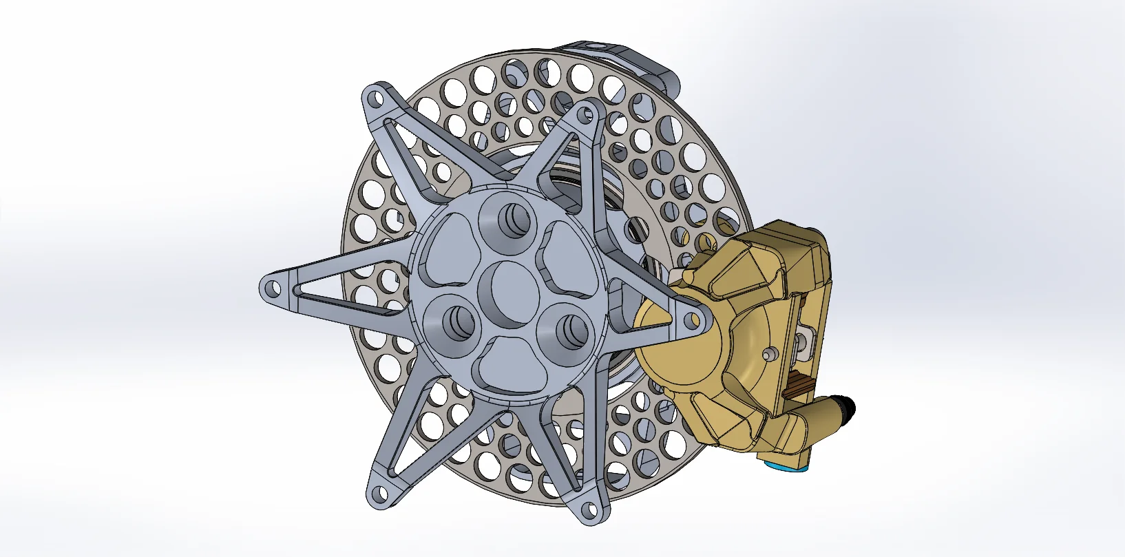 Hub/Upright Assembly for FSAE EV26 race car
