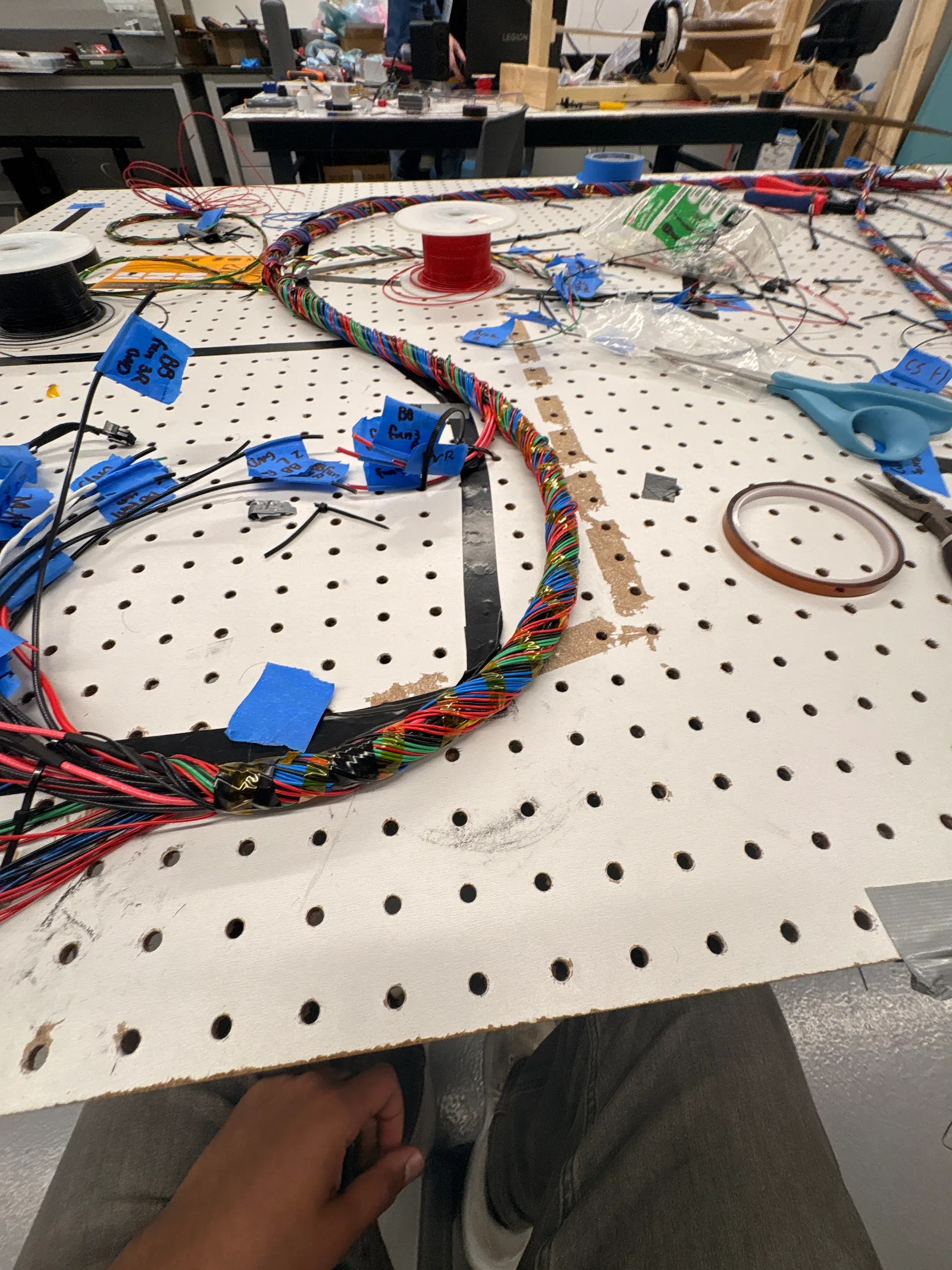 FSAE LV Box - Junction Box - Grounding Infrastructure Harness Manufacuring