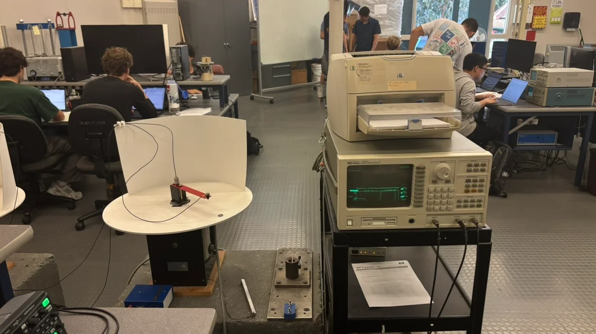 Vibration Analysis and Experimental Modal Testing (ME 3317 Labs)