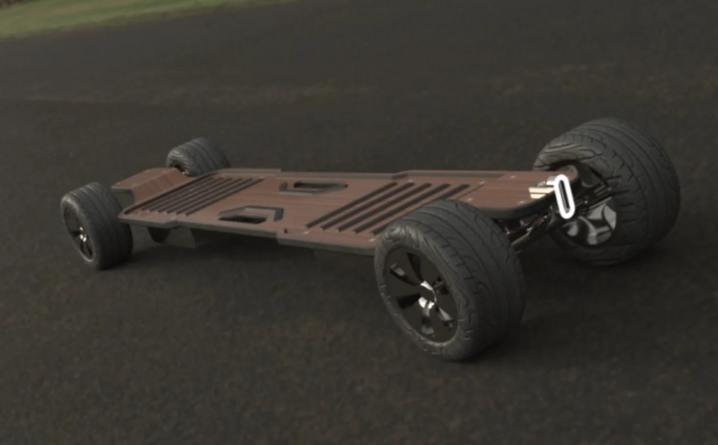 Rivian-Style Electric Skateboard