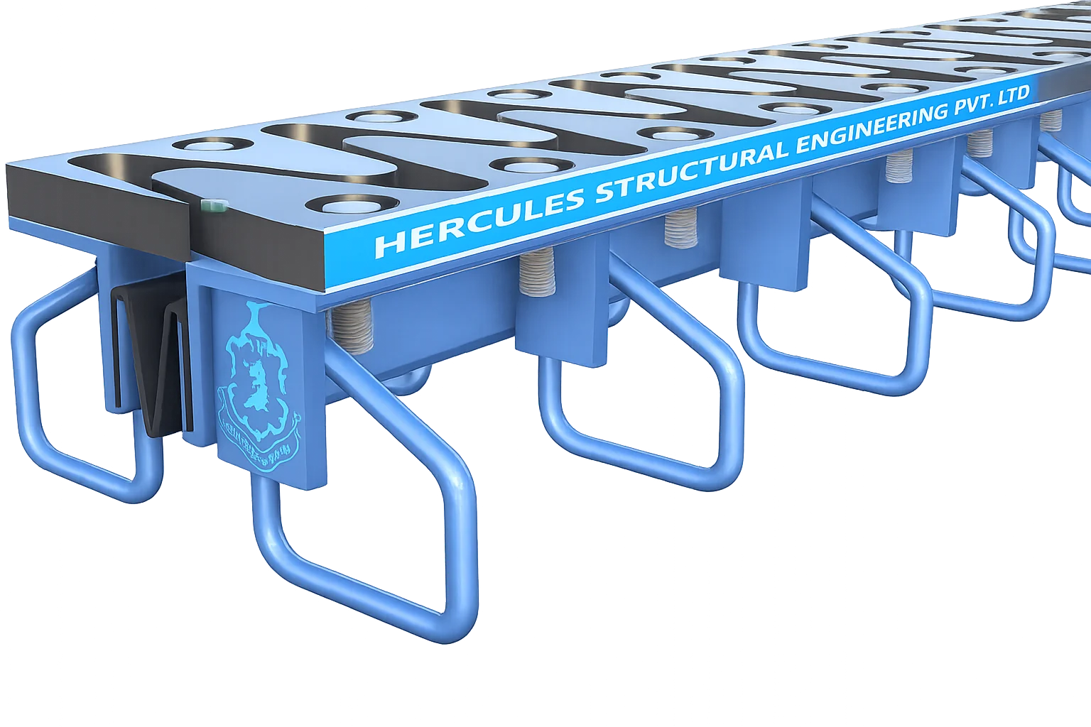 3D modeling of a strip seal bridge expansion joint