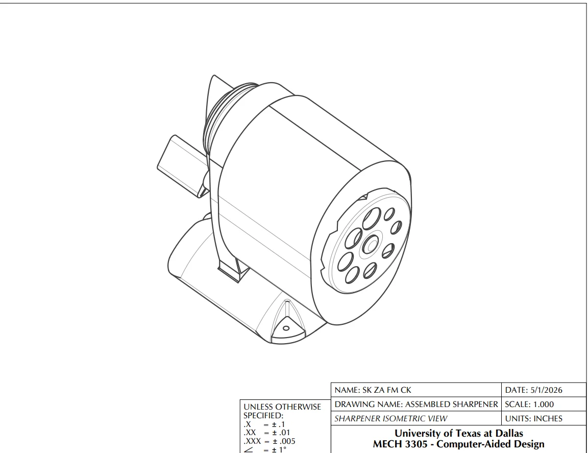 Reverse Engineered CAD Assembly