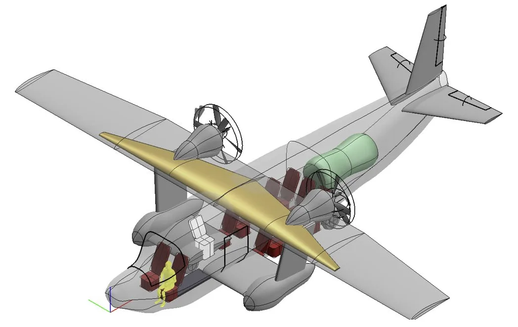 Amphibious Seaplane Senion Design Project