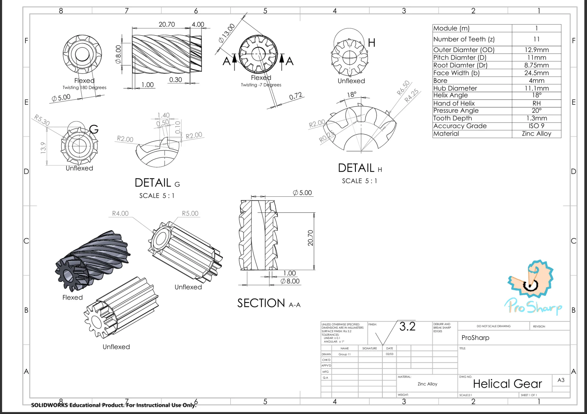 Reverse Engineering a Mechanical Pencil Sharpener and DFMA Redesign