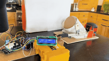 Temperature Actuated Oil Door