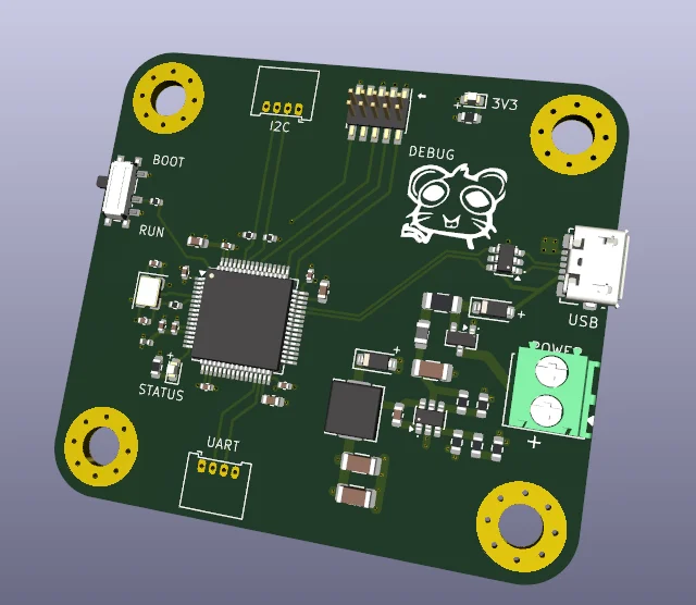 PCB Design - STM32 + USB + Buck Converter