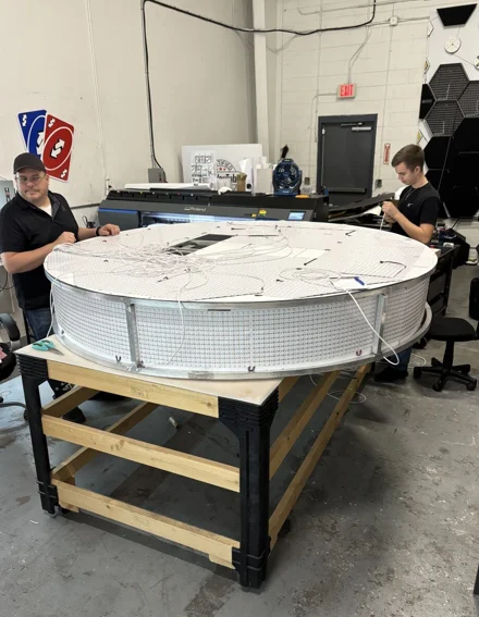 LED Enclosure for Top Golf Robots