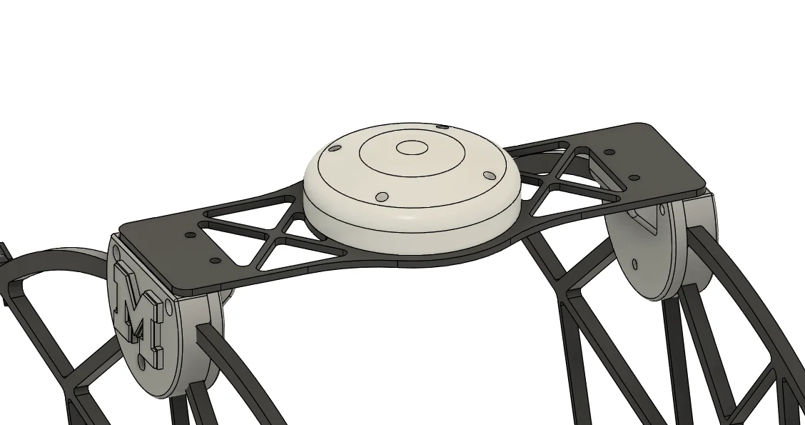 Antenna Mount for MRacing Autonomous Systems