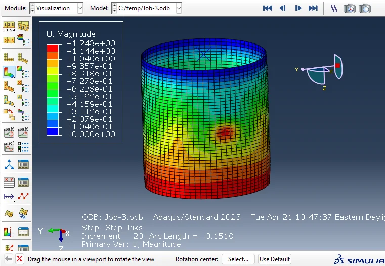 Buckling in Imperfection-Sensitive Thin Shell Structures