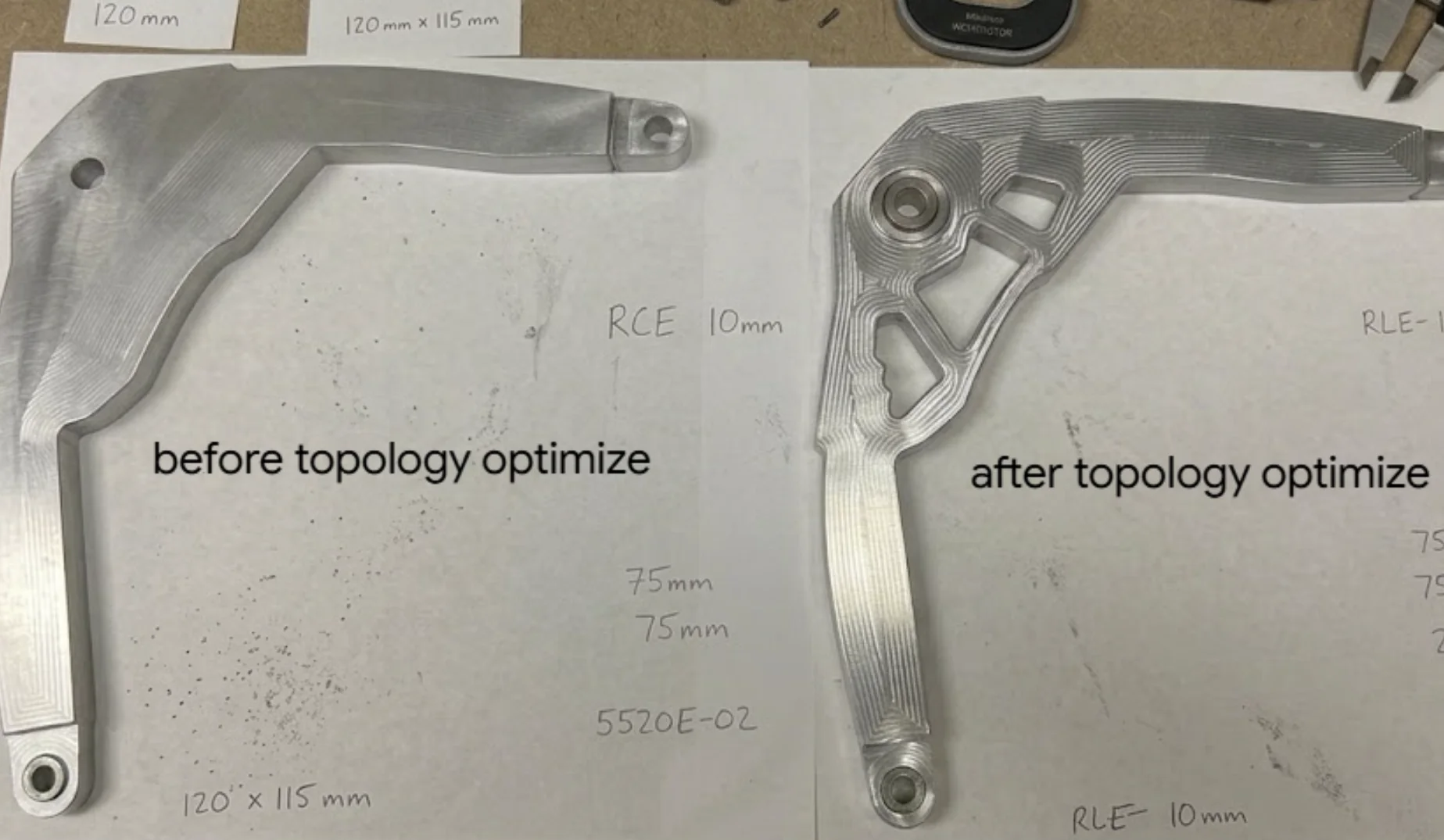 Topology Optimization of Bell Crank Lever