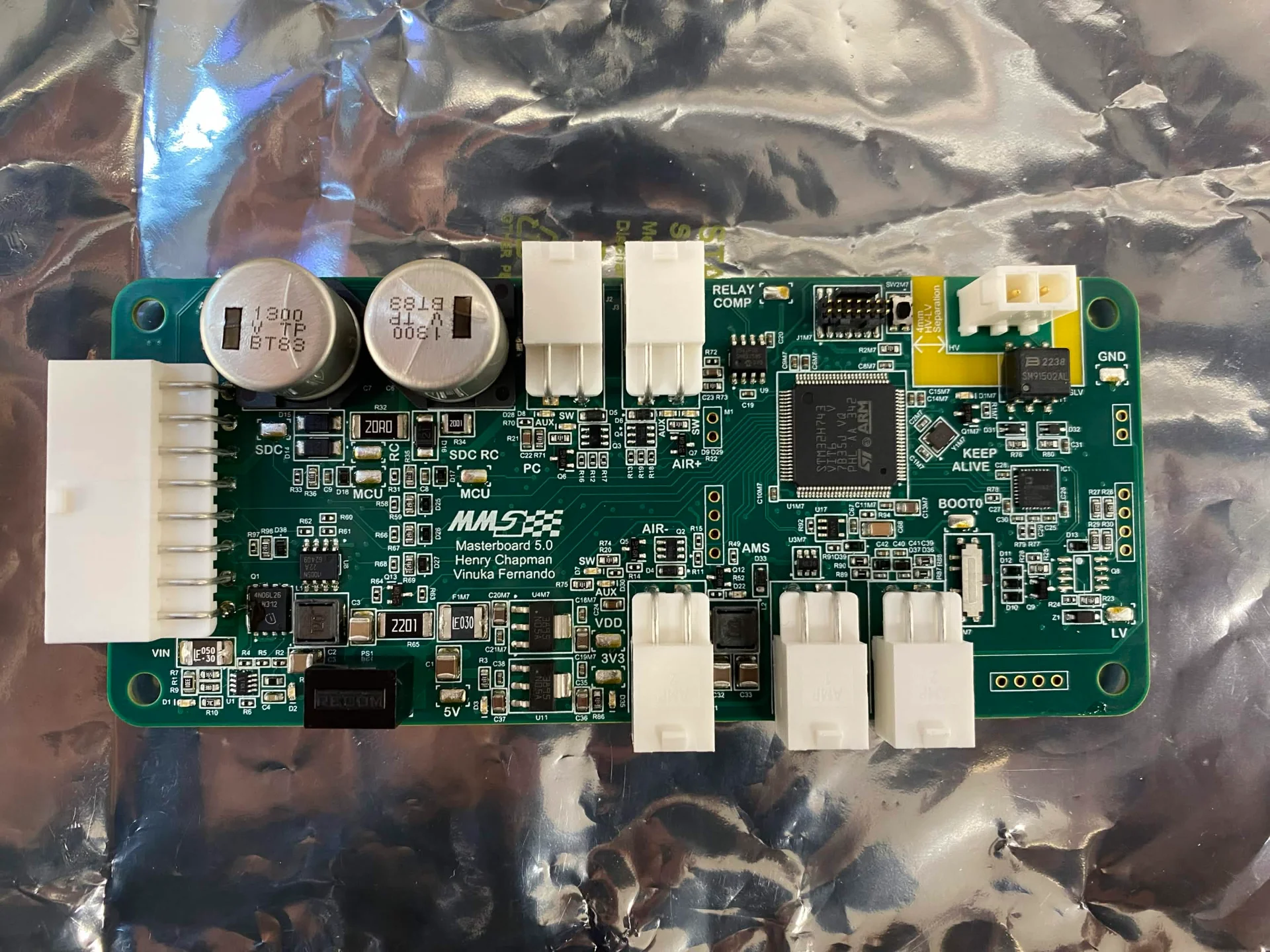 BMS Master Controller PCB