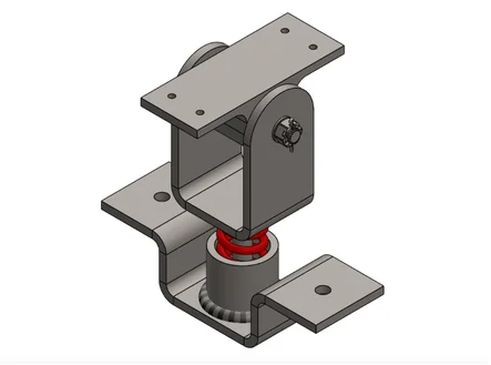 Solidworks Shock Absorber Model 