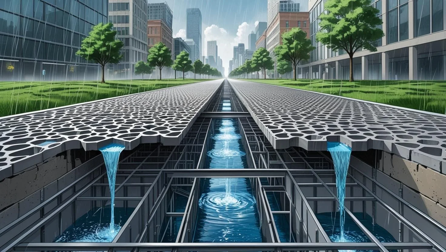 Rethinking Roads as Water Harvesting Systems