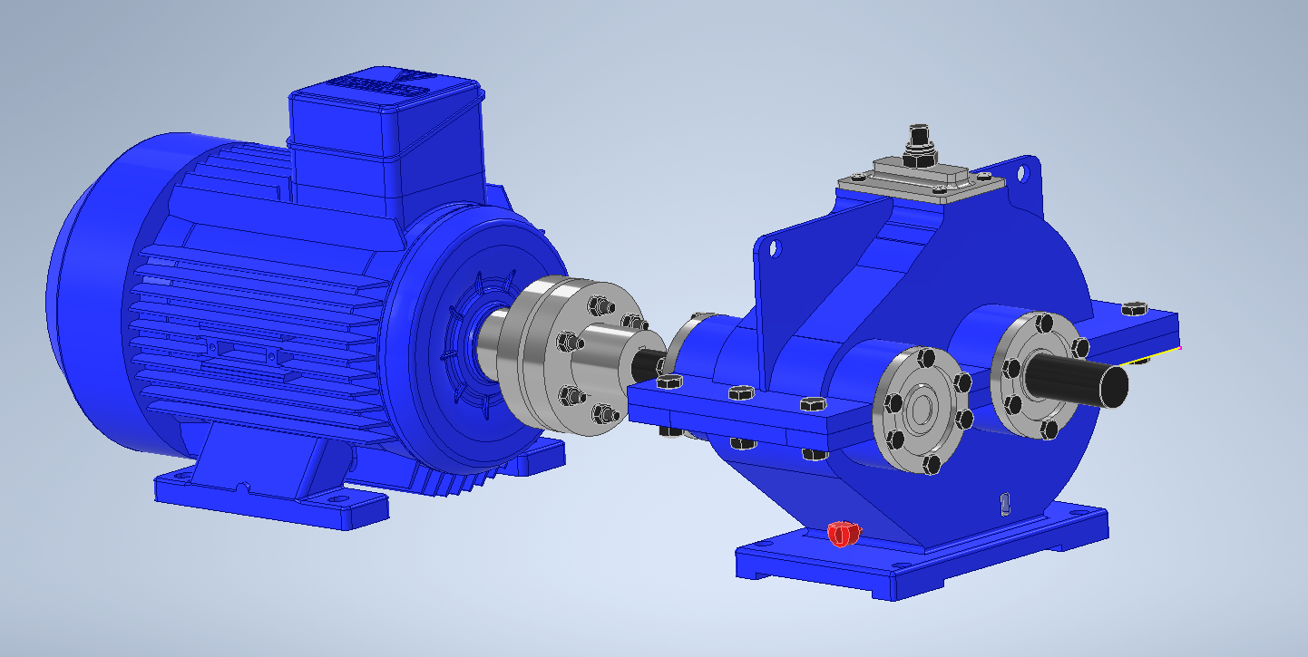 Single Speed Reduction Assembly