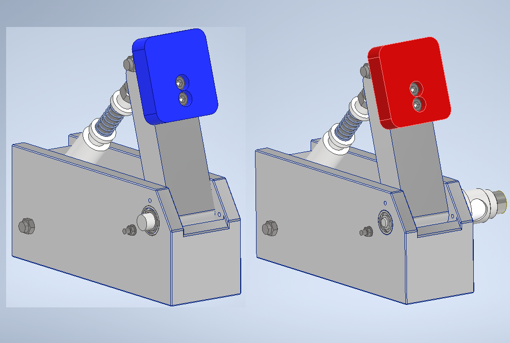 Driving Simulation Module - Electric Acceleration and Brake Pedal 