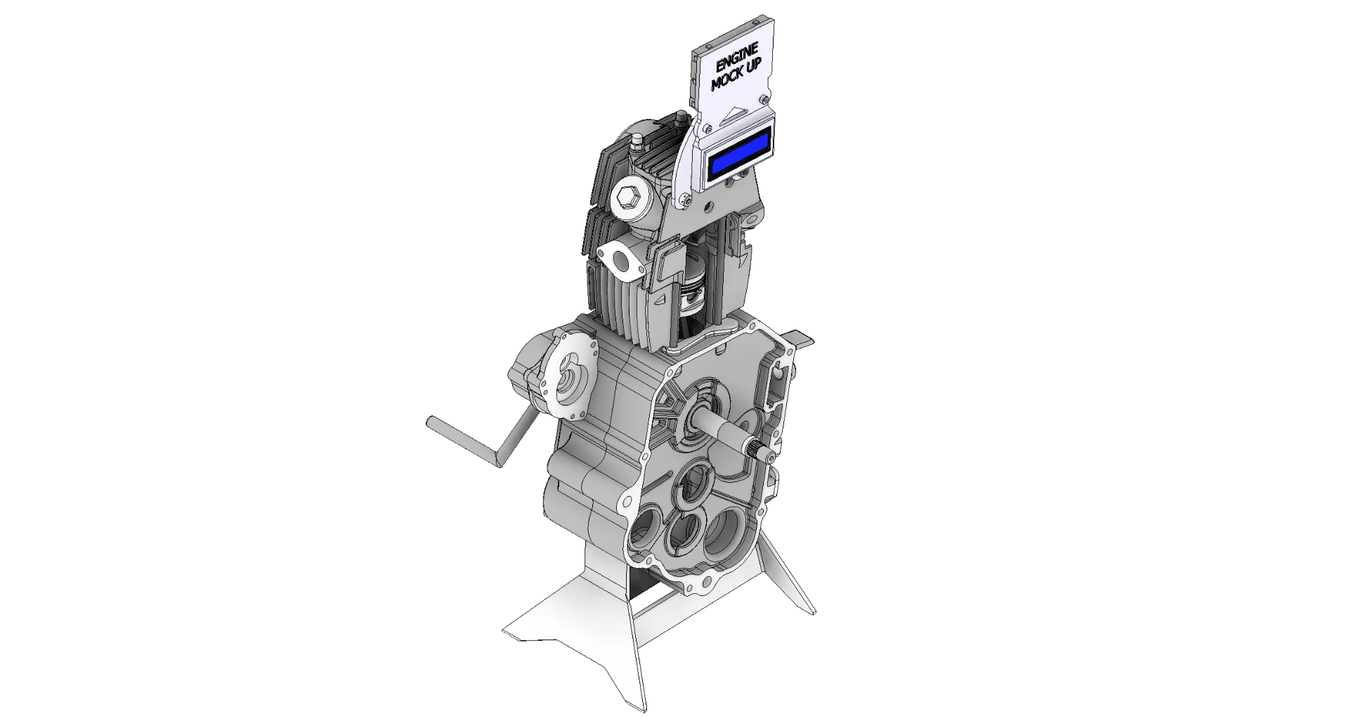 Client 6 - 4-Stroke Internal Combustion Engine Mock-Up