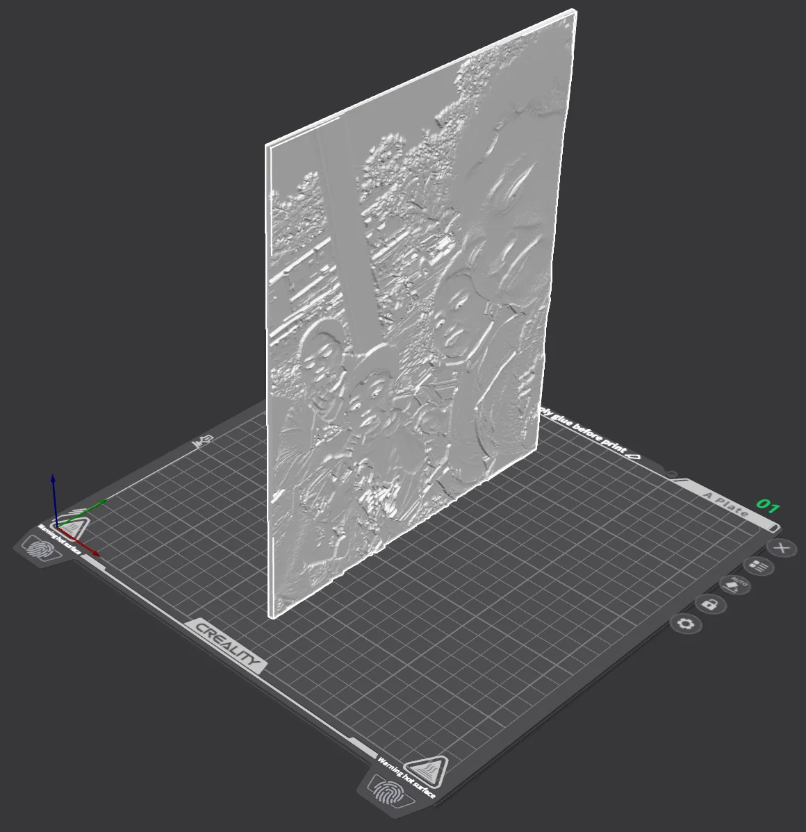 Client 8 - Customized Photographic Lithophane Lamp Art