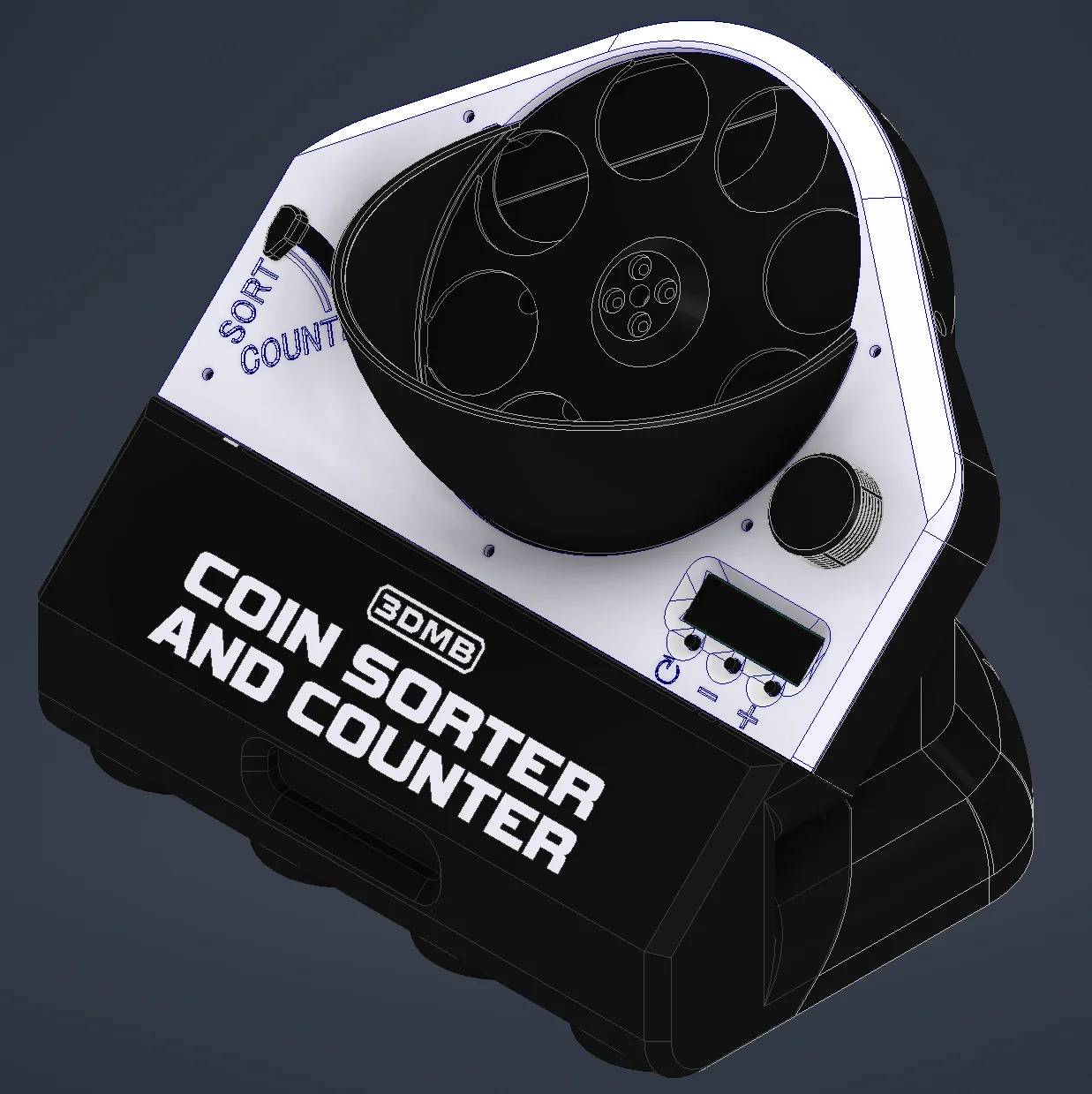 Automated Coin Sorting & Counting Machine