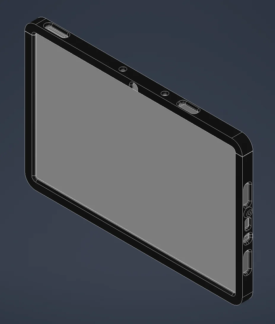 Anti-Theft Rotating Tablet Enclosure for PocoPad M1