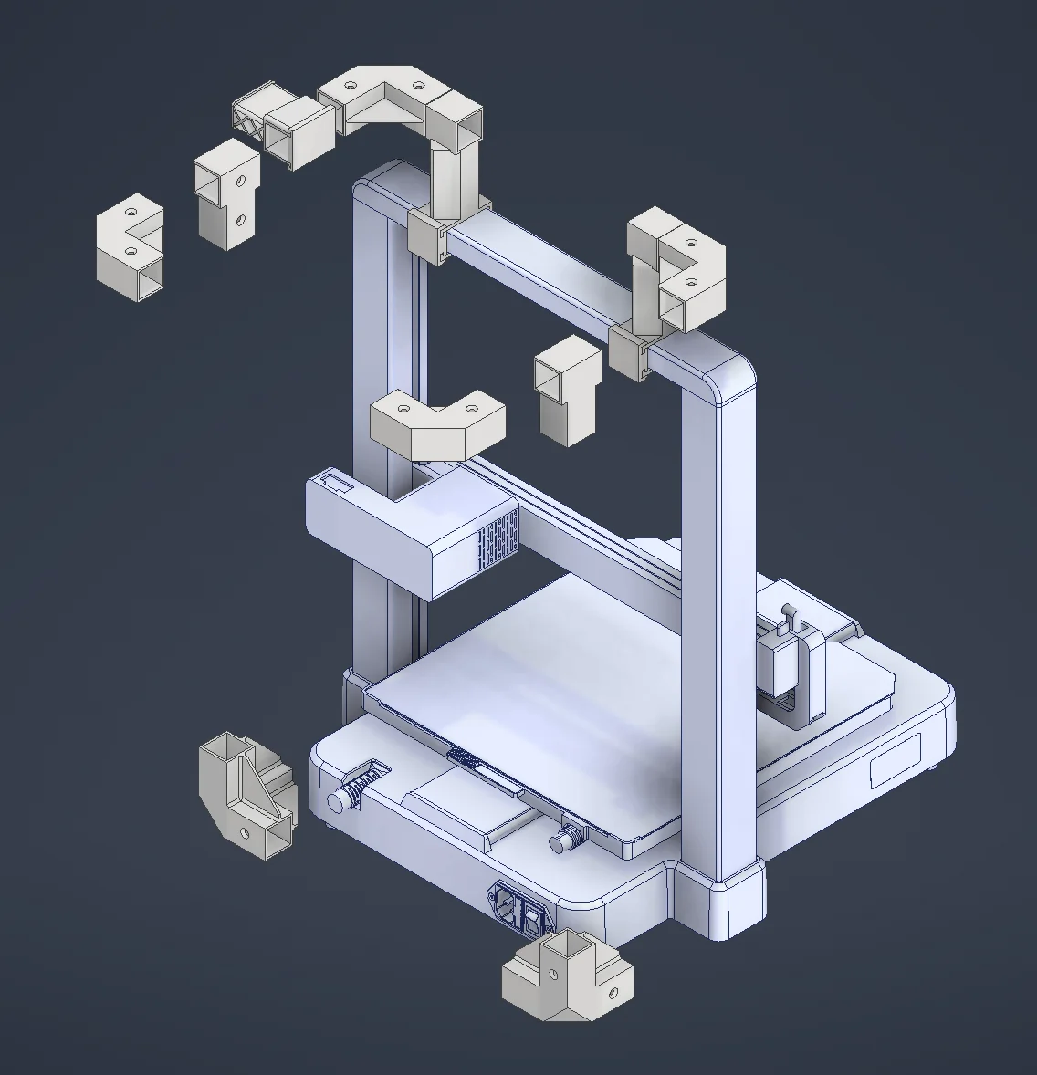 Creality CFS Top-Mount Structural Brackets
