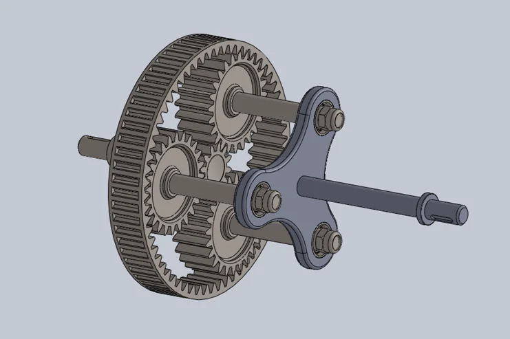 3D Printed Planetary Gear System   (Mississippi State University)