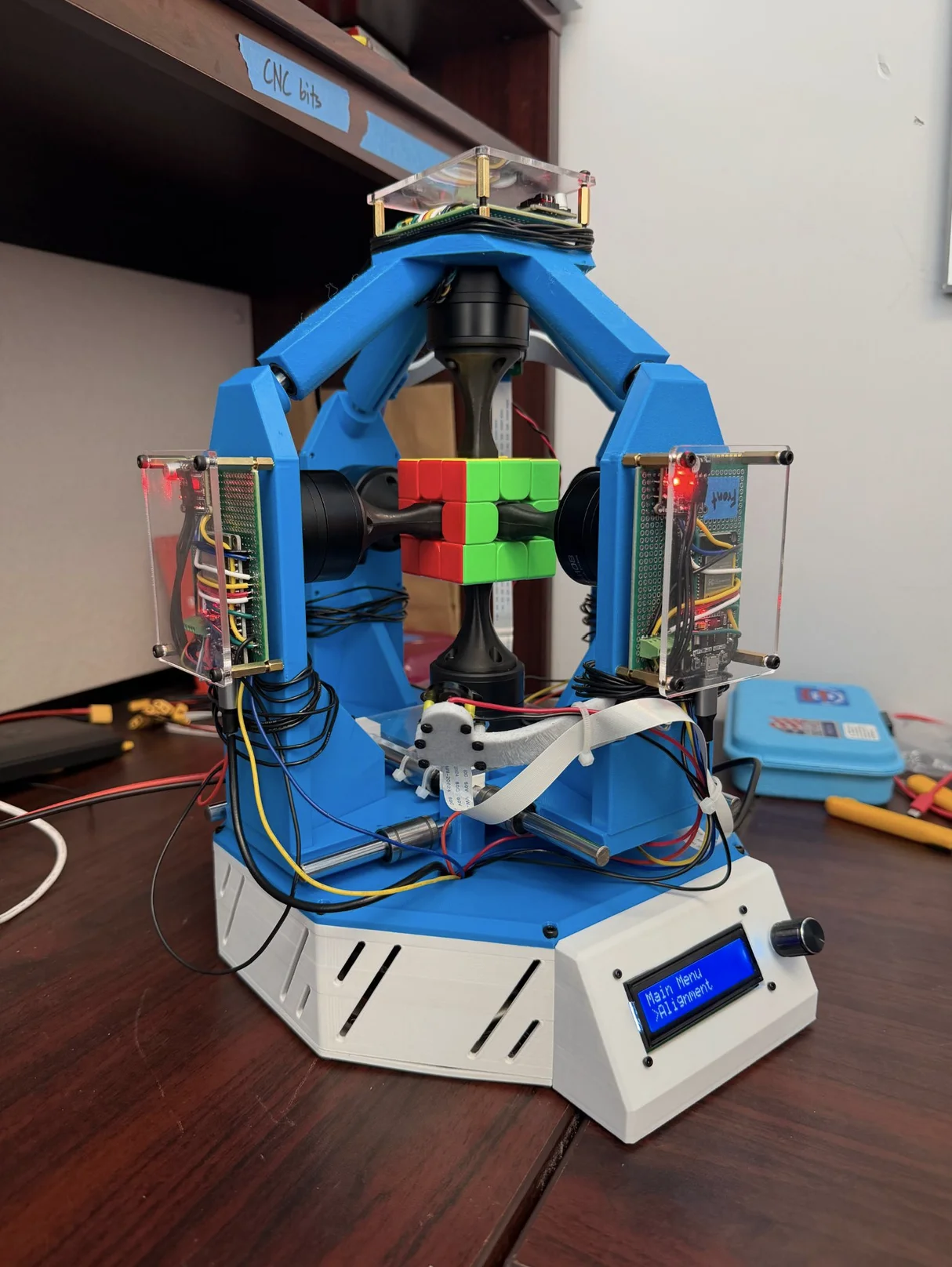 Rubik's Cube Solving Robot - Senior Project
