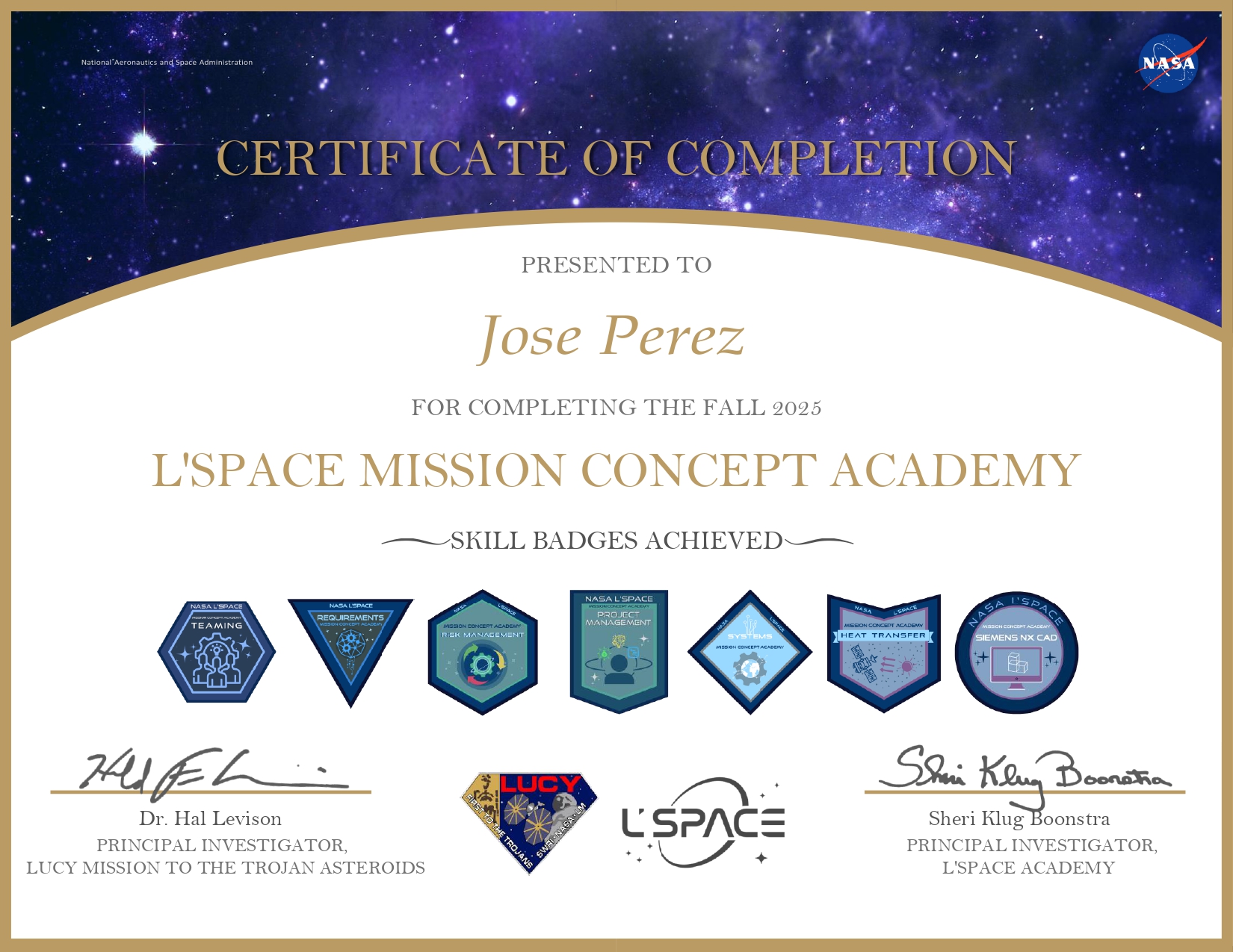 Certificates 