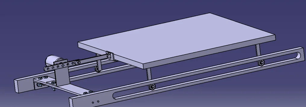 Shaking Table — Full Mechanical Design in CATIA V5