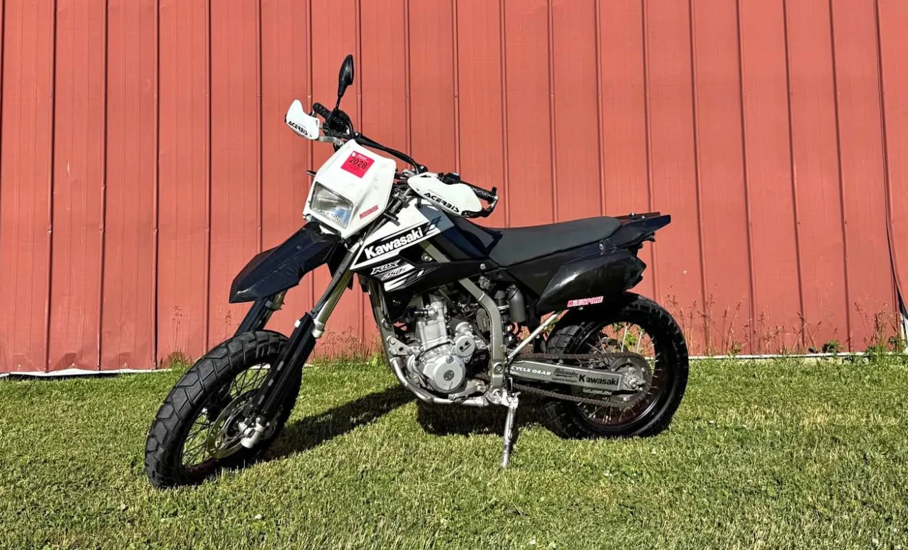 Dirt Bike to Supermoto Bike Personal Project