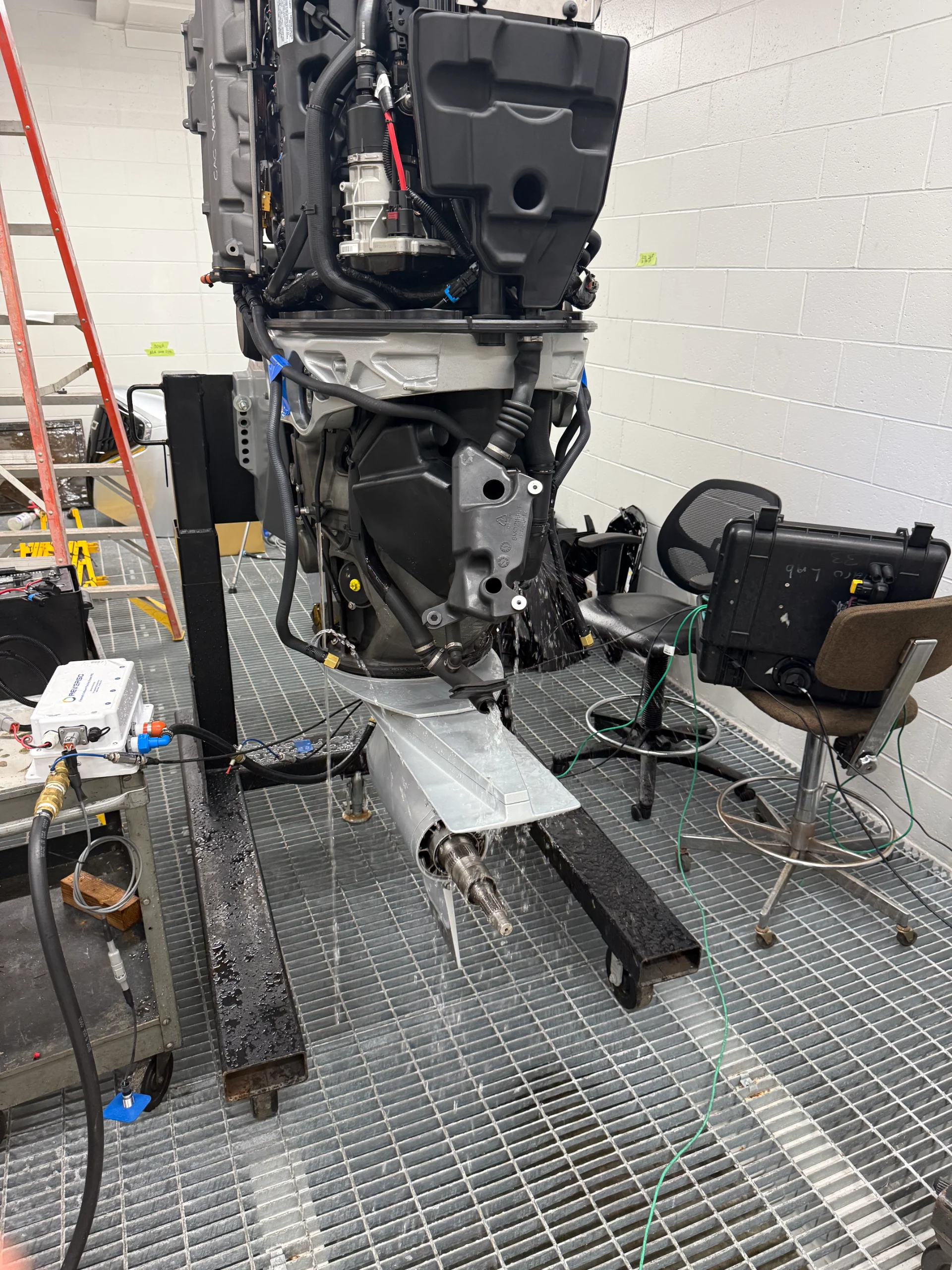 Engine Flush System Evaluation and Testing 