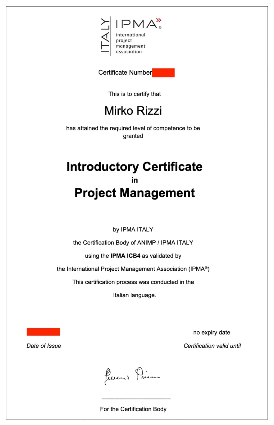 CERTIFICATION