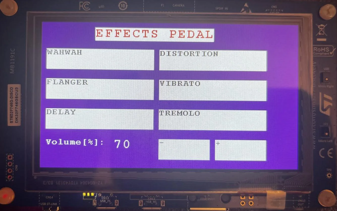 Digital Multi-Effect Guitar Pedal