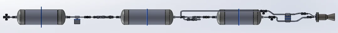 1000 lb Rocket Engine