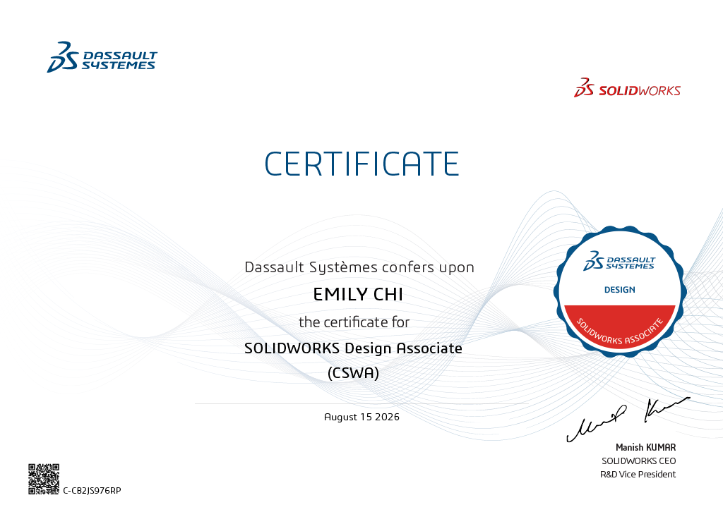 Certifications