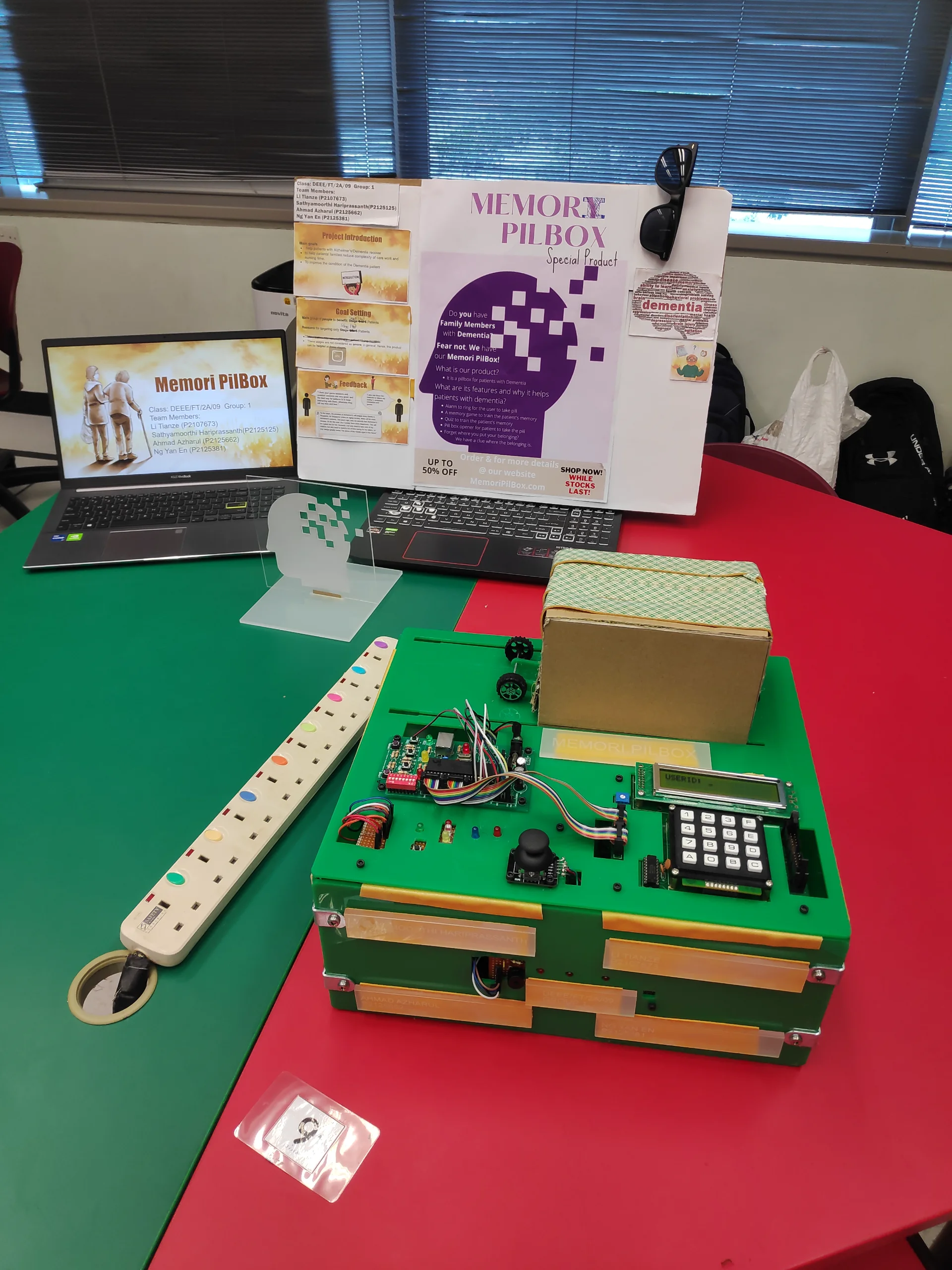 Memori Pilbox - Interactive Medicine box