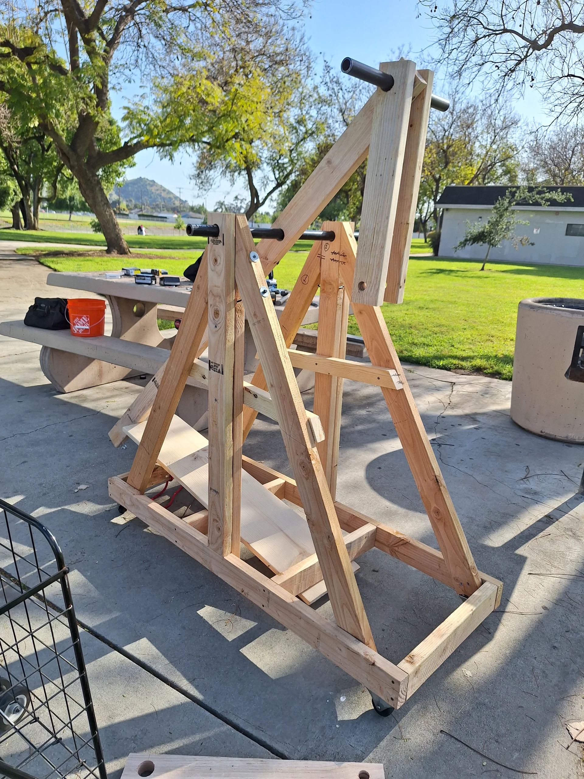 Water Balloon Trebuchet