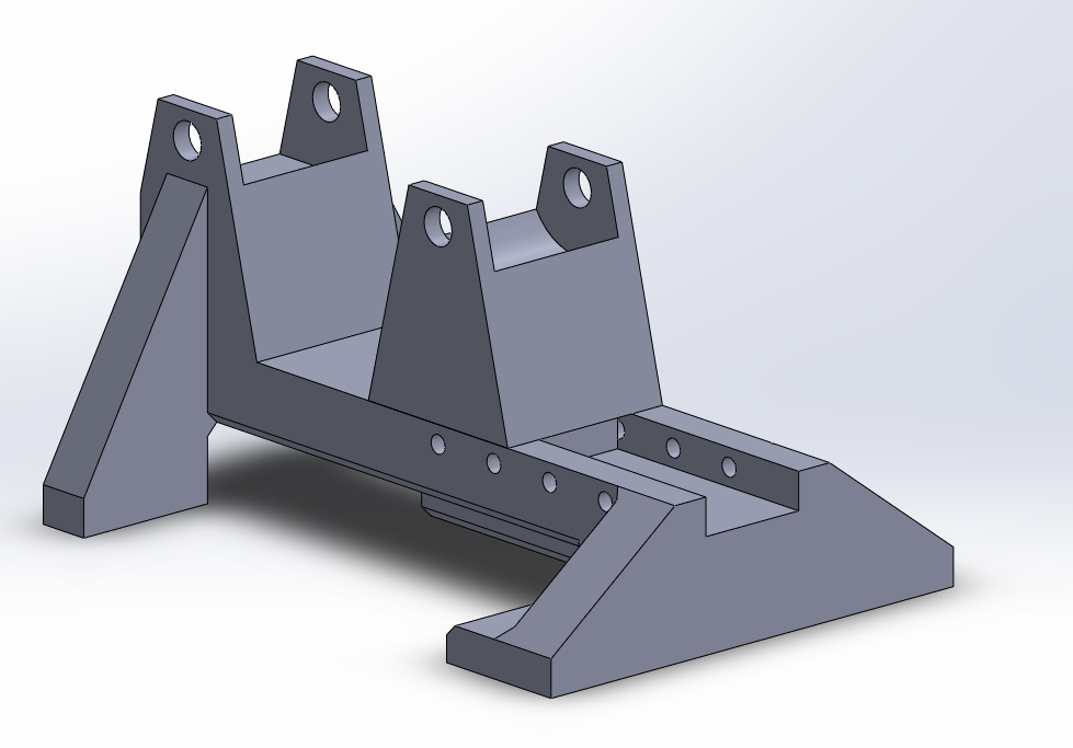 Horizontal Rocket Stands