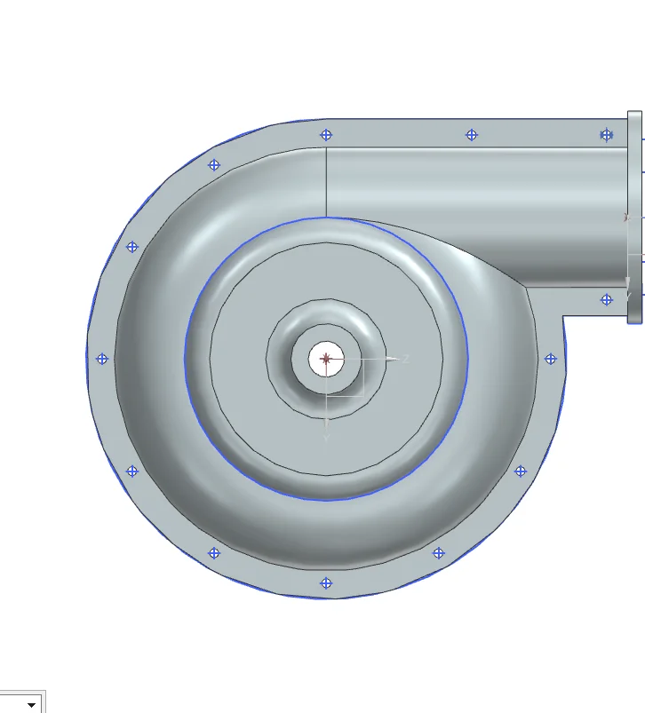Pump casing for centrifugal pump