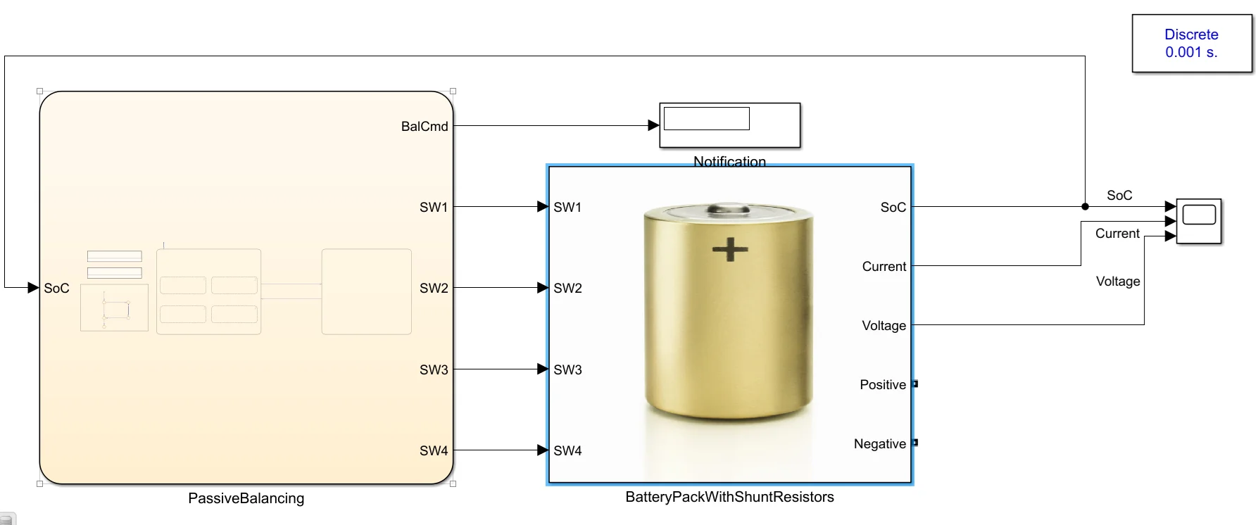Battery Passive Cell Balancing 