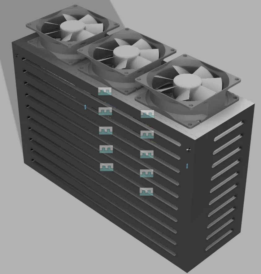 Electronics Box for Liquid Handling Robot