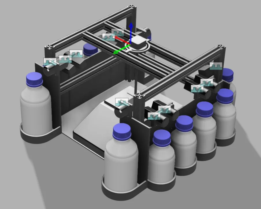 Senior Capstone - Automated Solution Handling Robot - Work in Progress