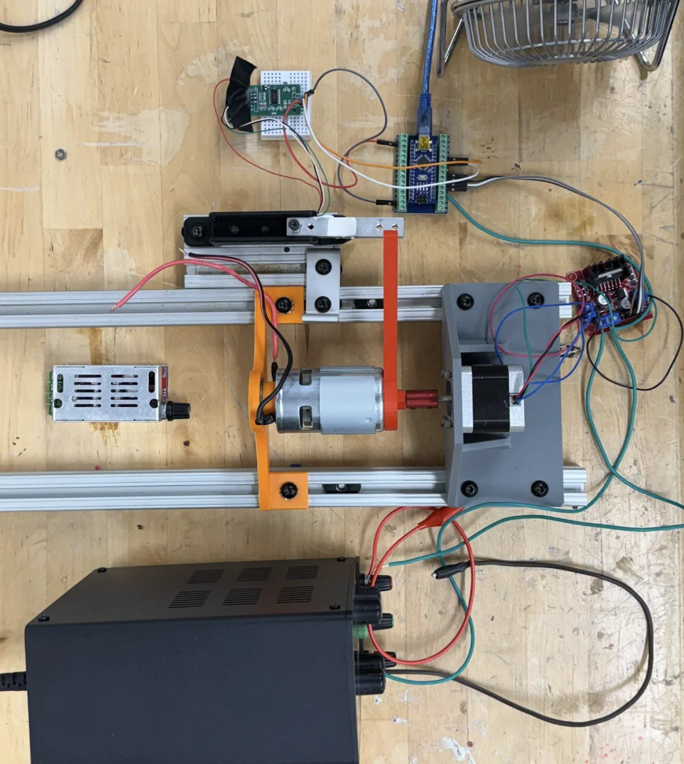 Tabletop DC Motor Dynamometer