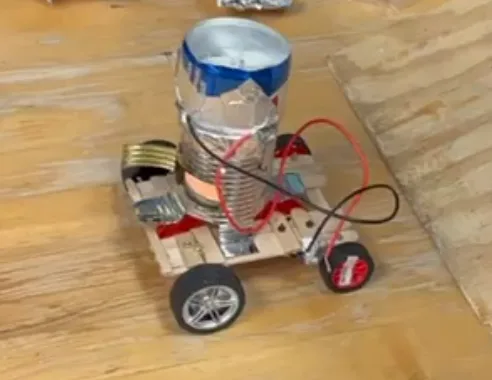 Thermoelectric Steam Car