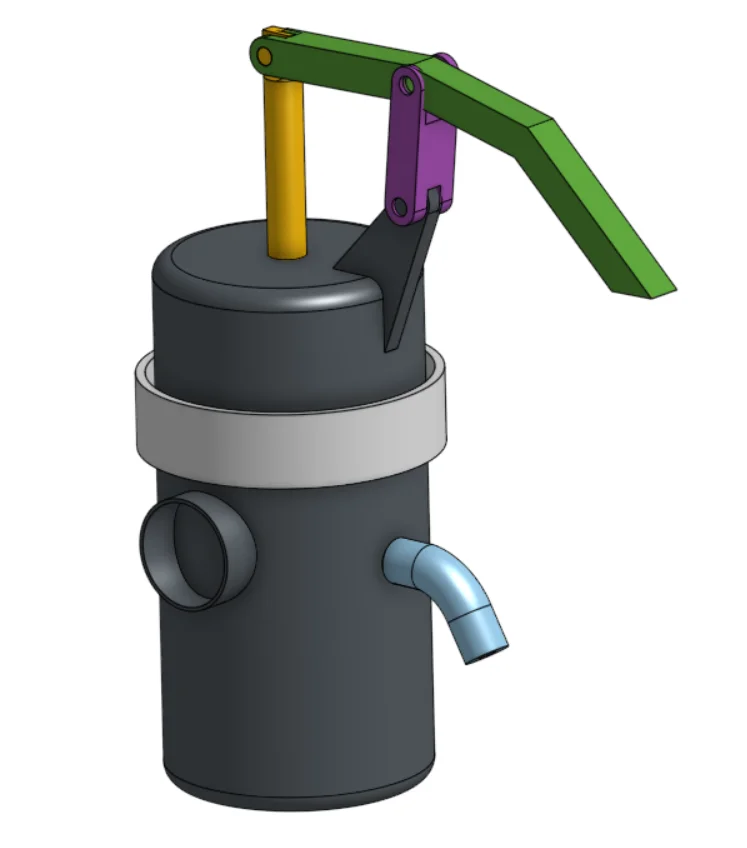 Portable Lever-Driven Espresso Press