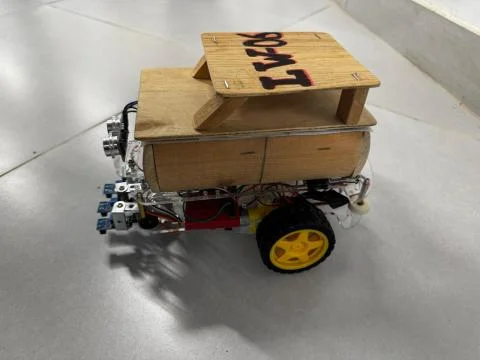 Obstacle-Aware Line-Following Robot
