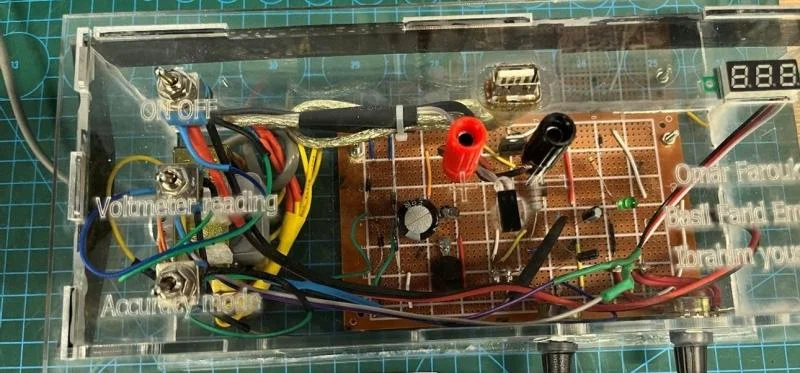Adjustable DC Power Supply Circuit