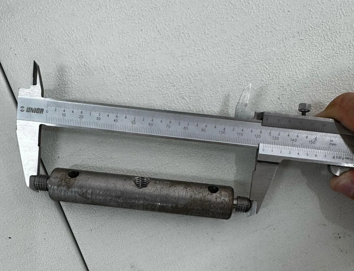 Steel Axle — Workshop Machining & CAM Simulation